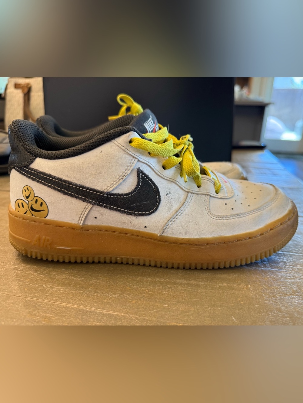 Nike Happy Face youth Air Force 1